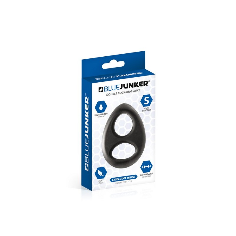 Double anneau de pénis Mike Blue Junker