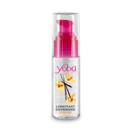 Lubrifiant gourmand vanille à base d'eau 50ml Yoba