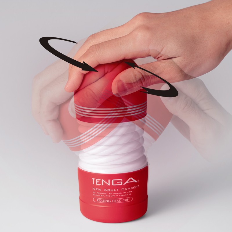 Masturbateur Rolling Head Cup Tenga