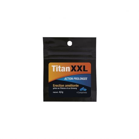 Titan XXL - 4 comprimés Labophyto
