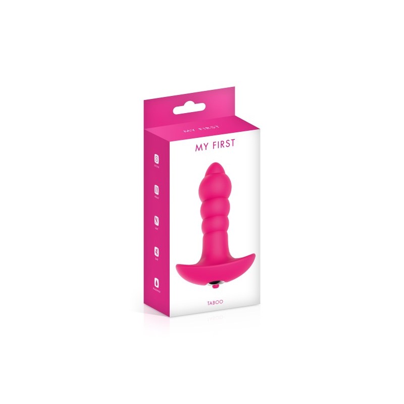 Plug anal vibrant ondulé Taboo My First
