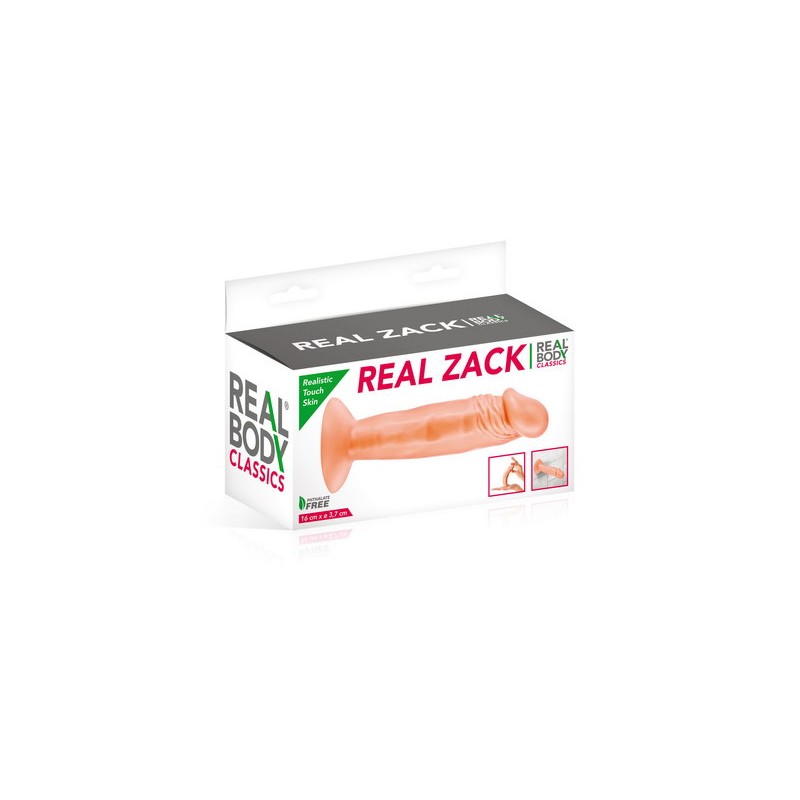 Gode réaliste chair 16cm Zack Real Body