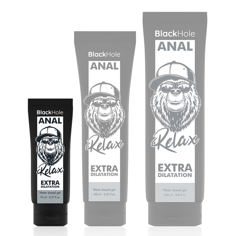Gel à bade d'eau Extra dilatation 70 ml Black Hole