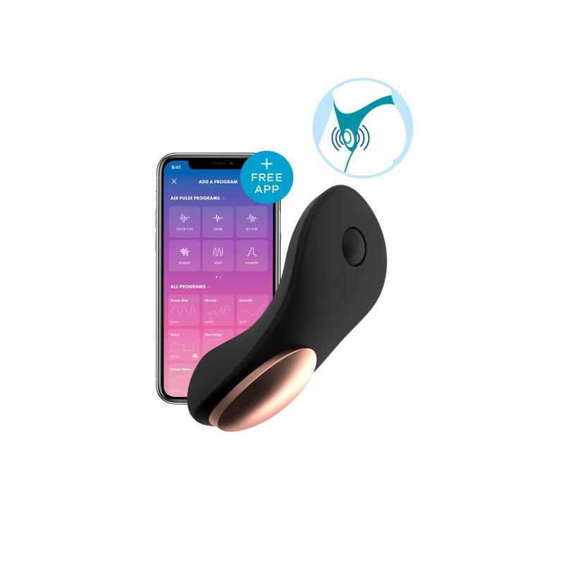 Stimulateur de clitoris Little Secret USB Connecté et télécommandé Satisfyer