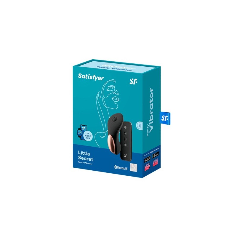 Stimulateur de clitoris Little Secret USB Connecté et télécommandé Satisfyer