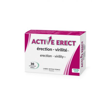 Booster Power sexuel 4 en 1 pour hommes 30 comprimés Labo Intex-Tonic