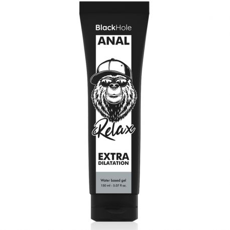 Gel à base d'eau Extra dilatation 150 ml Black Hole