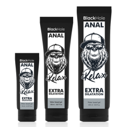 Gel à base d'eau Extra dilatation 150 ml Black Hole