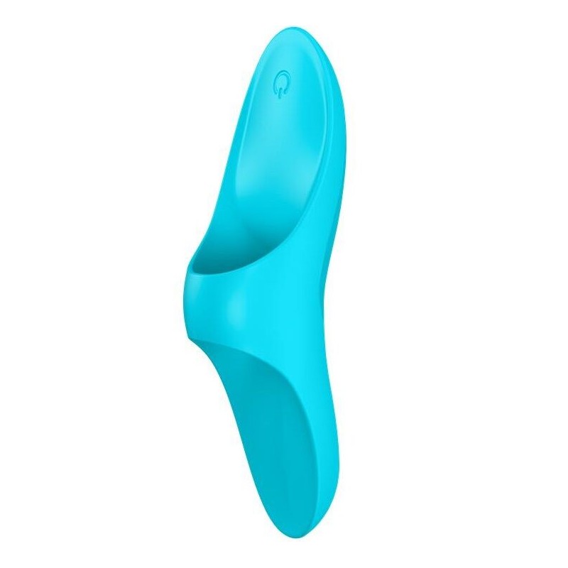 Stimulateur clitoridien Teaser Doigt Bleu Satisfyer